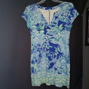 V neck lilly pulitzer dress